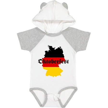 

Inktastic Oktoberfest Germany Map Flag Boys or Girls Baby Bodysuit