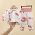 thumbnail image 2 of xaweyi Toddler Baby Boy Fall Winter Sweatshirt Outfit Clothes Long Sleeve Pullover Tops Joggers Pants Set,Sizes 6-9 Months, 2 of 7