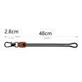 thumbnail image 2 of Woven Mobile Phone Lanyard Long Leather Camera Card Sleeve Hanging Neck Strap,mobile phone sling, 2 of 5