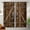 Barn Wood Door_1, variant on Barn Wood Door Blackout Curtains for Girls Boy Home Decor, Rustic Village Art Antique Country Grommet Thermal Insulated Drapes Darkening Window Curtain for Bedroom Living Room, 42 x 63 Inch