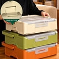 thumbnail image 4 of Plastic Storage Box Stackable Tool Organizers With Removable Partition For 20kg Load Capacity And Clear Viewing Window, 4 of 9