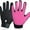 Pink, variant on Yeblues Upgrade Pet Grooming Gloves, Grooming Gloves for Dogs, Dog Washing Gloves with High-Density Teeth, Cats, Rabbits & Horses with Hair, Efficient Pets Hair Remover Mittens 1 Pair (Blue)