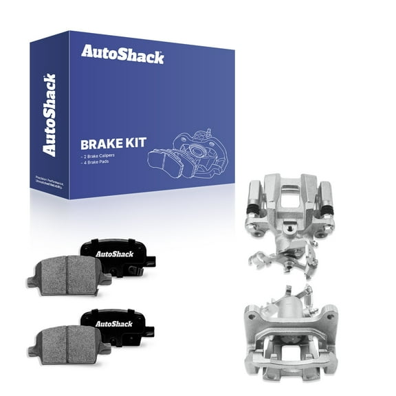 AutoShack Rear Brake Calipers Ceramic Brake Pads | Replacement for 2016-2022 Chevrolet Malibu | 6-PC