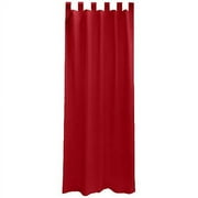 Seed Sprout Solid Red Tab 84" Panel