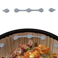 thumbnail image 4 of DAMAI Air Fryer Silicone Magnet Buckles, Magnetic Silicone Buckle for Holding Down Air Fryer Parchment Paper, High Temp Resistant, Prevent Paper to Burn Air Fryer Accessories, 4 of 8