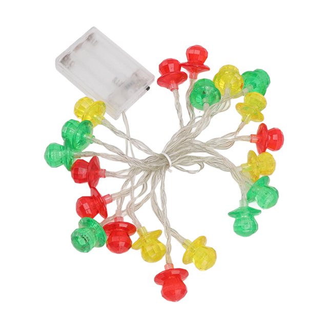 Cadena de luz LED ANGGREK 20 bombillas de ahorro de energía para dormitorio