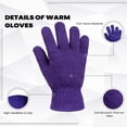 thumbnail image 5 of 120 Pack of Yacht & Smith Wholesale Gloves, Bulk Thermal Winter Glove (Assorted Solid Gloves), 5 of 8