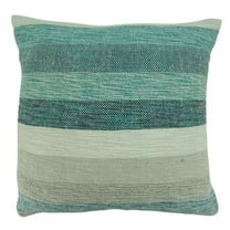 Saro Lifestyle Striped Throw Pillow Cover