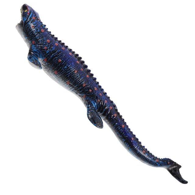 Miangastore Modèle de Dinosaure Réaliste Simulation Bleu 1ensemble 17.9x5.3x2.4in