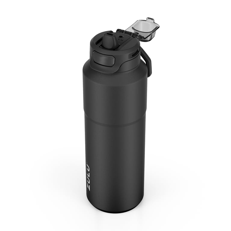 ZULU Powerfill 40oz Stainless Steel Water Bottle, Black photo 5