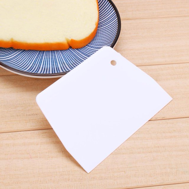 Batería de Cocina Plástico para hornear crema pastel harina raspador cortador cuchillo cocina herramienta para hornear Likrtyny Libre de BPA