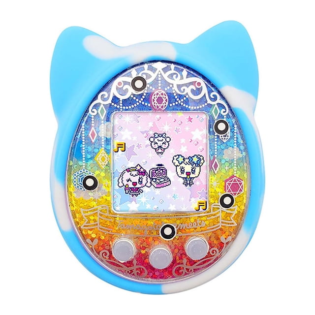 Yeacher Protective Cover Shell Silicone Case Pet Game Machine Cover for Tamagotchi Cartoon Electronic Pet