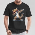 thumbnail image 2 of Dabbing Cheetah Wear Glasses Cute Cheetah Animal T-Shirt, Fun Cartoon Wildlife Graphic Tee, Cool Jungle Animal Lover Shirt, Playful Dab Dance Cheetah Outfit, Kids and Animal Enthusiast, 2 of 3