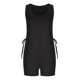 thumbnail image 5 of Sexy Rompers para las Mujeres de Verano sin Mangas Tanque Sudadera con Bolsillos Laterales, Cuello en V Color Sólido Romper Casual para Uso Diario Y de Fiesta, 5 of 6