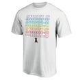 thumbnail image 2 of Men's White Los Angeles Angels City Pride T-Shirt, 2 of 3