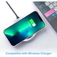 thumbnail image 6 of Compatible with iPhone 13 Pro Case Clear, Transparent Soft Shockproof Protective Slim Thin Bumper Cover Phone Case,Pink, 6 of 15