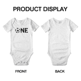 thumbnail image 3 of Soccer 1st Birthday One Year Old Cute Baby Clothing Jumpsuits Boy Girl, 3 of 5