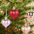 thumbnail image 4 of CIMAXIC 36Pcs Electroplate Plastic Heart Baubles Wedding and Valentine Day Hanging Decor, 4 of 6