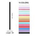 thumbnail image 2 of ULTNICE Polyester Rubber Elastic Bands for Sewing Crafting Hair Ties Headbands Baby Girl Teen Women Assorted Colors 15 Rolls, 2 of 4