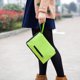 thumbnail image 3 of 1 bolsa plegable para carrito de compras, ecológica, plegable, para remolcador, carrito de compras, portátil, de tela Oxford, para comestibles, tirando de ruedas, carrito de mercado (verde), 3 of 6