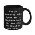 thumbnail image 2 of Best Insurance sales agent Gifts, I'm an Insurance Sales Agent. Not a Magician but I, Epic 11oz Mug F Friends From Team Leader, 2 of 2