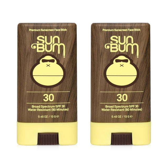 Stick facial Sunscreen Sun Bum Original SPF 30, paquete de 2