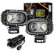 thumbnail image 1 of Luz Auxbeam LED Pod de 4 pulgadas Cuadrada con Haz Inundación (2 piezas), 1 of 7