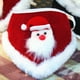 thumbnail image 3 of Navidad mascota adorable Papá Noel collar babero bufanda perro gato saliva toalla suministros para mascotas - tamaño XL (rojo), 3 of 5