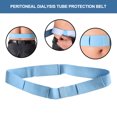 thumbnail image 4 of Peritoneal Dialysis Brace, 3 Sizes Breathable Convenient Fast Peritoneal Dialysis Support, Adjustable For Back Support Home Blue, 4 of 8