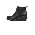 thumbnail image 2 of Aerosoles Branda Comfortable Women's Ankle WW Boot in Black Faux Leather, Size 7, 2 of 6