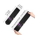 thumbnail image 3 of Lsque Geometry Dash Printed Crew Socks, Moisture-Wicking Socks, Athletic Socks for Men Breathable Cushion Socks Casual Sport Socks for Running Traveling, 3 of 6