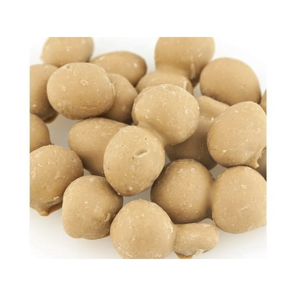 Peanut Butter Chocolate Coated Double Dipped Peanuts - 1 lb of Fresh Gourmet BIte Size Desert Treat