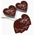 thumbnail image 5 of Inkdotpot Pack Of 50 Kiss The Miss Goodbye Bridal Shower Favor Paper Tags Craft Real Silver Foil Hang Tags, 5 of 6