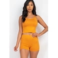 thumbnail image 4 of Cami Top and Shorts Set with Split Back, 4 of 11