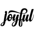 thumbnail image 3 of Joyful - Beautiful Solid Steel Home Decor Decorative Accent Metal Art Wall Sign, 3 of 3