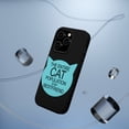 thumbnail image 5 of DistinctInk Tough Case for Apple iPhone 15 PRO (6.1" Screen), Compatible with MagSafe Charging - Cat Population is My Best Friend, 5 of 6
