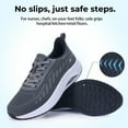 thumbnail image 6 of AiEles Women's Arch Support Walking Shoes - Orthotic Support for Pain Breathable, Non-Slip Work Sneakers for Nurses Size 6-11, 6 of 8
