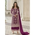 thumbnail image 2 of Sangeet Function Wear Indian Pakistani Plazzo Dress Designer Salwar Kameez Suits ( Purple, 3XL - 48 ), 2 of 6