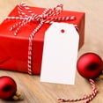 thumbnail image 2 of EeaseCA 200pcs Blank Paper Tag Diy Use Hanging Printable And Paintable Blank Hanging Label, 2 of 8