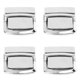 thumbnail image 1 of Monedero Pulgar Bloqueo Monedero Cierre De Metal Cerraduras 4 Piezas Monedero Bloqueo Captura Plata Monedero Pulgar Bloqueo Hebilla Sujetadores Billetera Cierre De Metal Cerraduras ANGGREK Purse Thumb Lock, 1 of 8