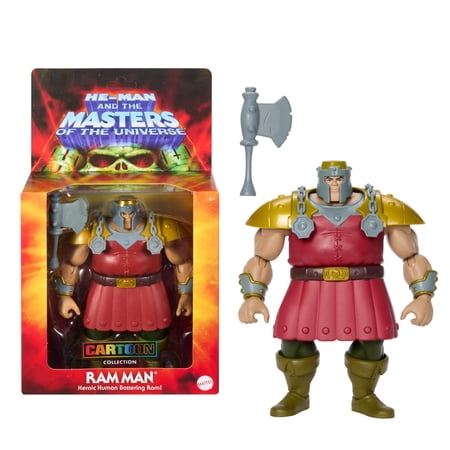 Masters of the Universe Origins 200X Cartoon Collection Ram Man 5.5 Inch Deluxe Action Figure Toy