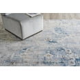 thumbnail image 5 of Vintage Looms Light Blue/Beige Polyester powerloom Area Rug, 5 of 7
