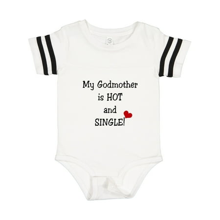 

Inktastic Single Godmother Gift Baby Boy or Baby Girl Bodysuit