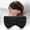 Black, variant on Grey Weighted Eye Mask 0.55lb For Sleeping Travel Meditation