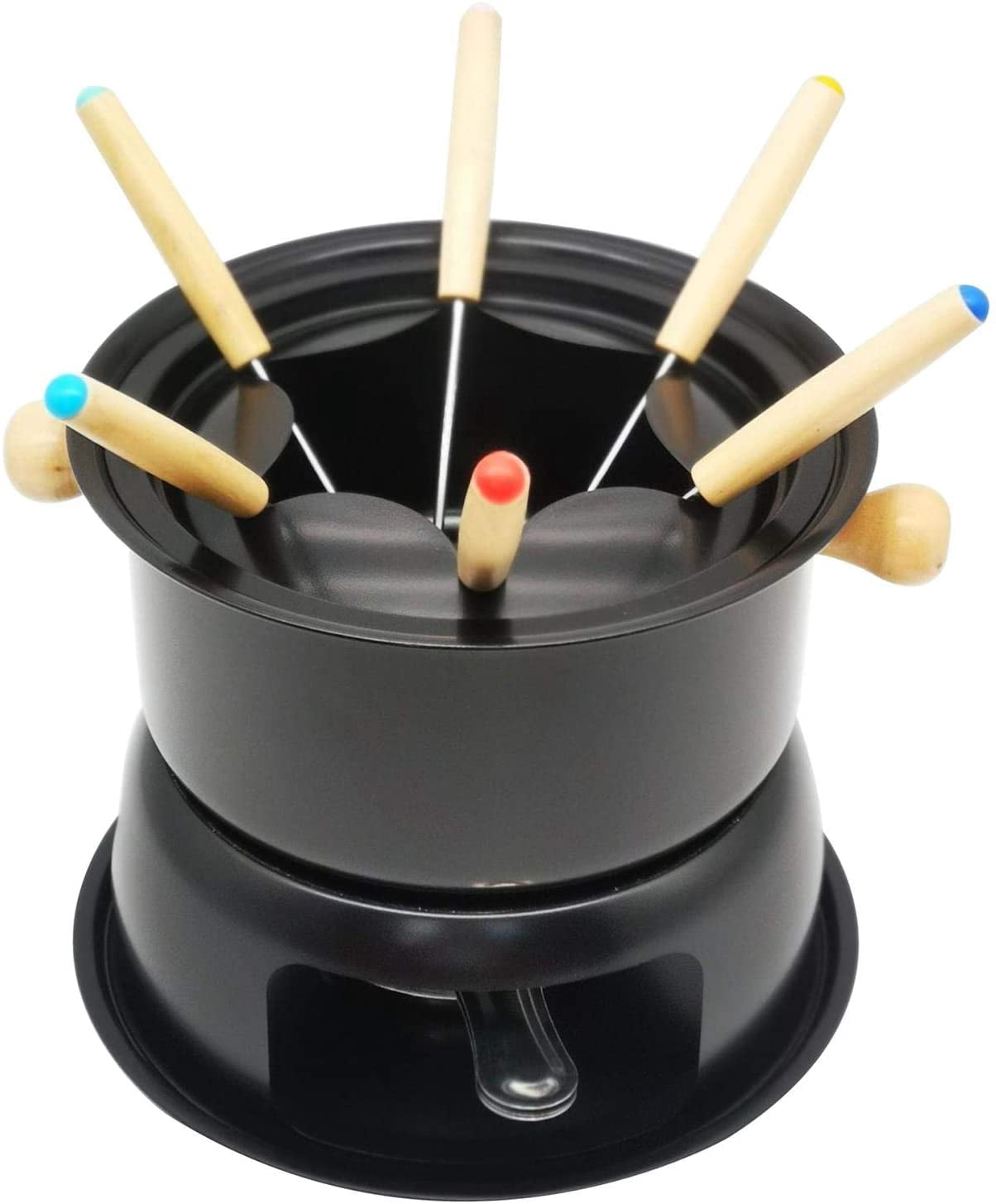3-Layer Chocolate Fountain With Detachable Plate - 7oz Capacity For Parties, BBQ Sauces & Cheese Fondue