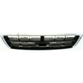 thumbnail image 4 of VioziteGam Grille Assembly Chrome with Painted Dark Gray Insert with Emblem Provision Plastic w/ Gray Insert Chrome for Subaru for Forester X/XS 03-05 & XT 04-05 1pc 14894676 SU1200127, 4 of 8