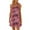 Red, variant on LYXSSBYX Casual Dresses for Women Women's Round Neck Sleeveless Gradient Tie Dyed Beach Dress