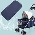 thumbnail image 4 of Dog Strollers Folding Pet Stroller Small Pet Stroller Pet Stroller Outdoor Portable Folding Small Pet Stroller For Dog Cats Mouse Rabbits Dark Blue, 4 of 8