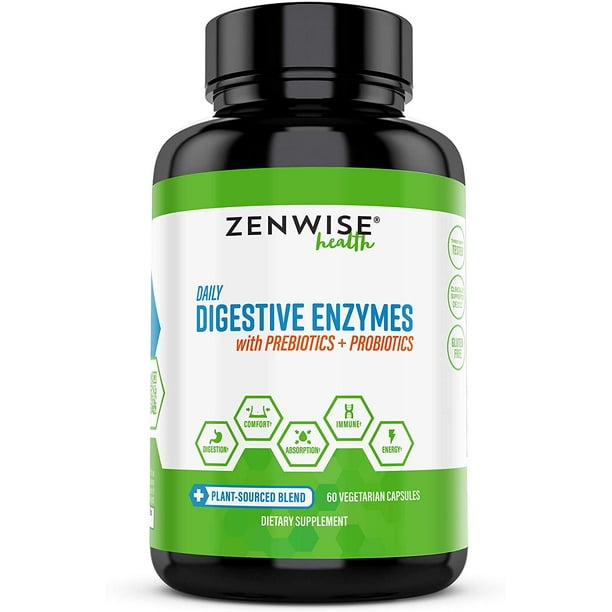 Zenwise Health Digestive Enzymes Plus Prebiotics & Probiotics