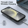 thumbnail image 6 of JETech Matte Case for Samsung Galaxy S24+ / S24 Plus 5G, Frosted Translucent Back Protective Slim Phone Cover, Anti-Fingerprints (Black), 6 of 6